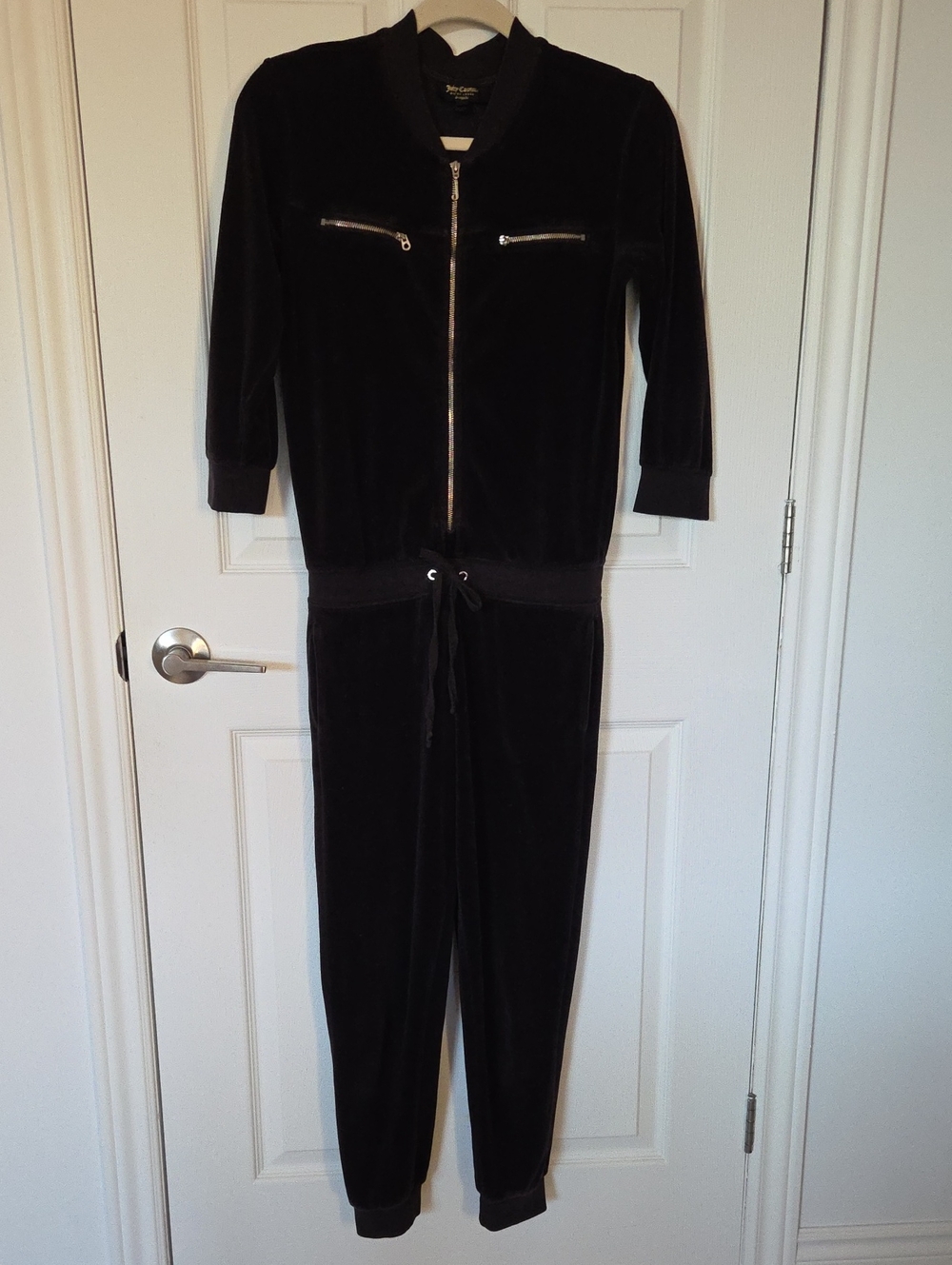 JUICY COUTURE BLACK LABEL Velvet Jumpsuit